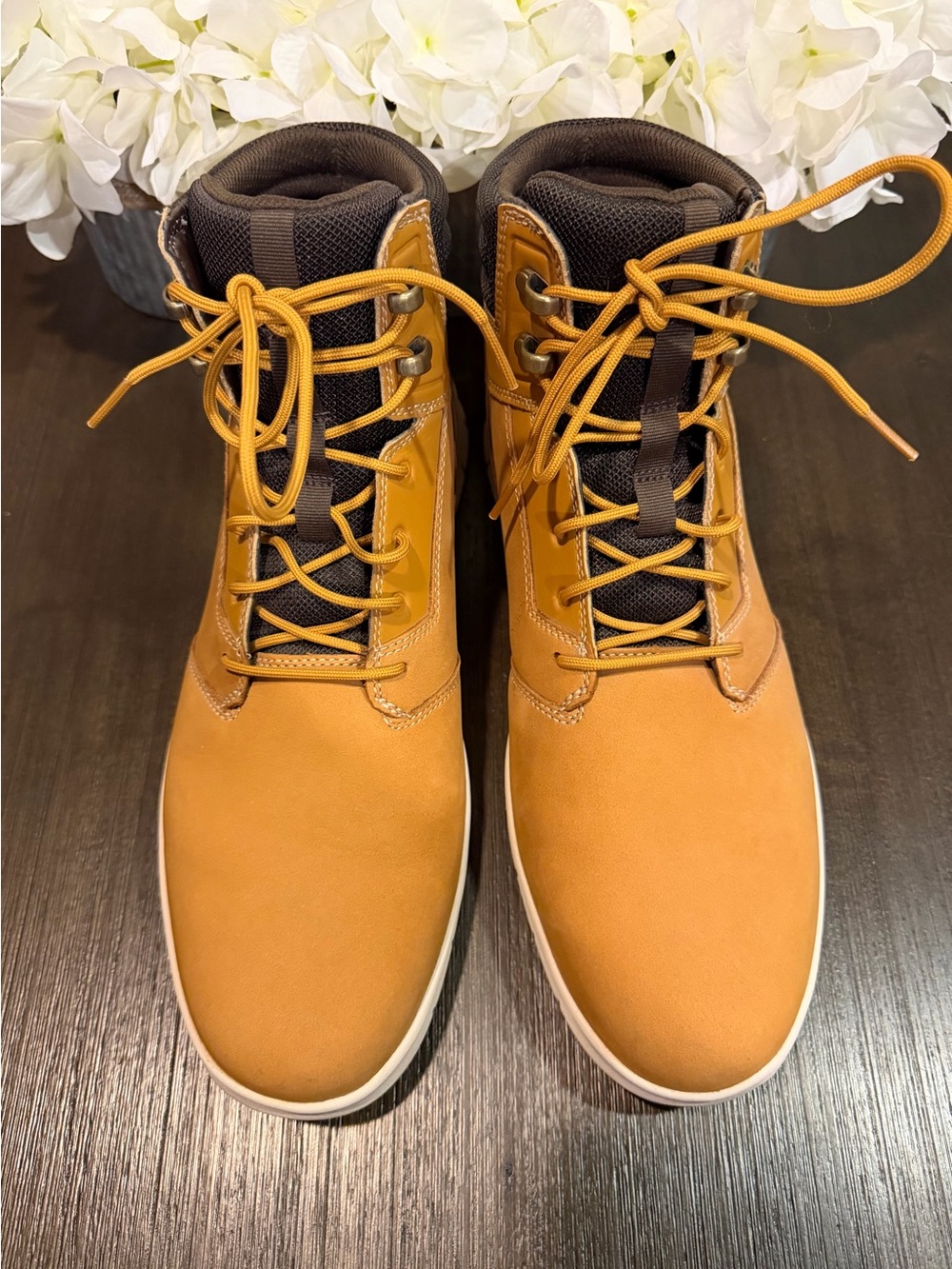 Timberland Graydon Sneaker Boot Wheat Nubuck Men's Size 12 A1OEA HoverLite